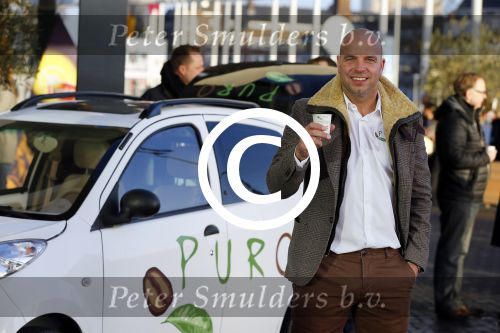 Amsterdam 13 januari 2014
Andy v Meyde zet puro koffie bij de horecava in de RAI.