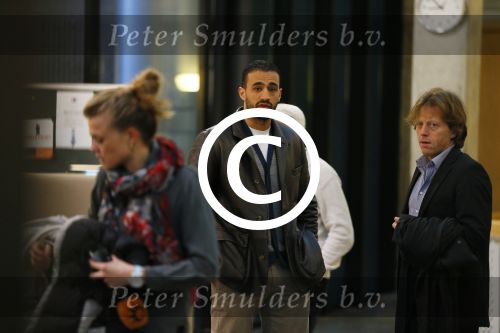Amsterdam 22 januari 2014
Rechtzaak Badr Hari bij rechtbank in Amsterdam. Veel pers wacht Badr en zijn advocaat Bernadette Ficq
