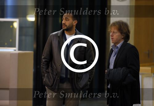 Amsterdam 22 januari 2014
Rechtzaak Badr Hari bij rechtbank in Amsterdam. Veel pers wacht Badr en zijn advocaat Bernadette Ficq