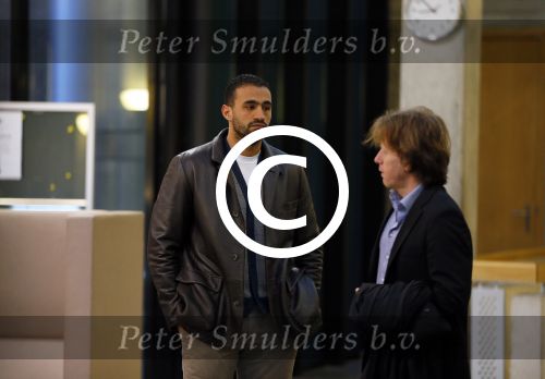 Amsterdam 22 januari 2014
Rechtzaak Badr Hari bij rechtbank in Amsterdam. Veel pers wacht Badr en zijn advocaat Bernadette Ficq