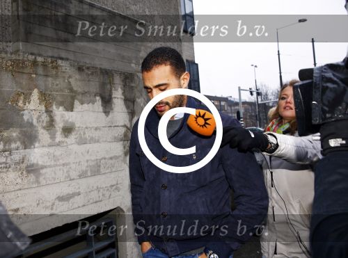 Amsterdam 23 januari 2014
Tweede dag van de rechtzaak van Badr Hari. Er is weer veel pers aanwezig.