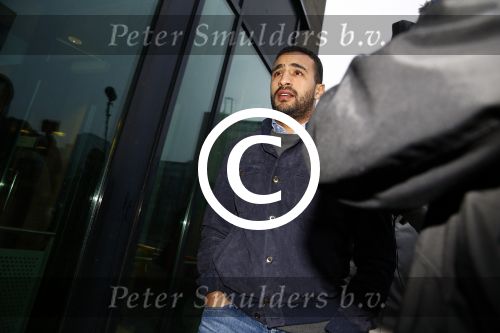 Amsterdam 23 januari 2014
Tweede dag van de rechtzaak van Badr Hari. Er is weer veel pers aanwezig.