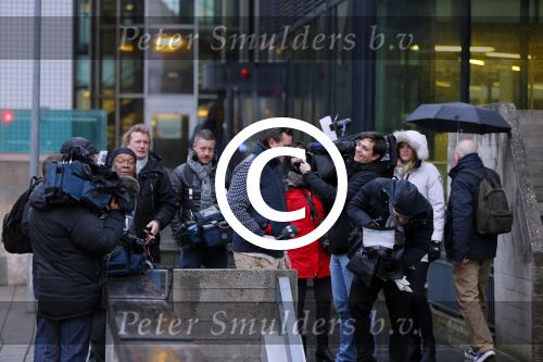 Amsterdam 23 januari 2014
Tweede dag van de rechtzaak van Badr Hari. Er is weer veel pers aanwezig.
