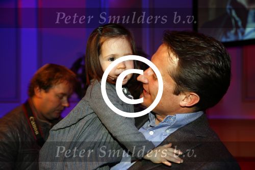Hilversum 16 januari 2014
Omroepman van het jaar bekendmaking van 2013 in studio 21.
Bert habets is de nieuwe omroepman van het jaar. Bert Habet met vrouw dochter ouders en zus.