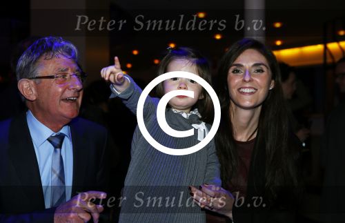 Hilversum 16 januari 2014
Omroepman van het jaar bekendmaking van 2013 in studio 21.
Bert habets is de nieuwe omroepman van het jaar. Bert Habet met vrouw dochter ouders en zus.