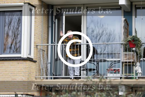 Hoofddorp 17 januari 2014
Binnen kijken in het huis van Bram Biesterveld ( Pommetje Horlepiep)