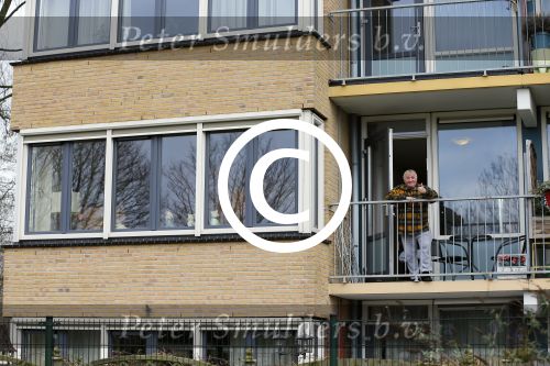 Hoofddorp 17 januari 2014
Binnen kijken in het huis van Bram Biesterveld ( Pommetje Horlepiep)