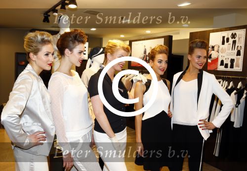 Amsterdam 14 januari 2014
Presentatie van de nieuwe kledinglijn van Bridget Maasland in het world fashion center,