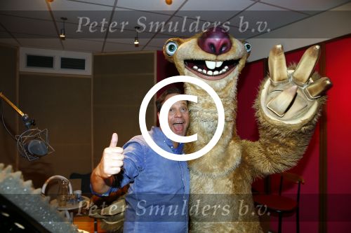 Amsterdam 20 januari 2014
Carlo Boszhard spreekt stem van Mamoet in in de film ice age.