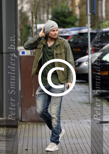 Amsterdam 13 januari 2014
Daley Blind met een vriend op de cornelis schuytstraat.