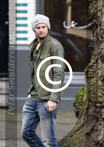 Amsterdam 13 januari 2014
Daley Blind met een vriend op de cornelis schuytstraat.