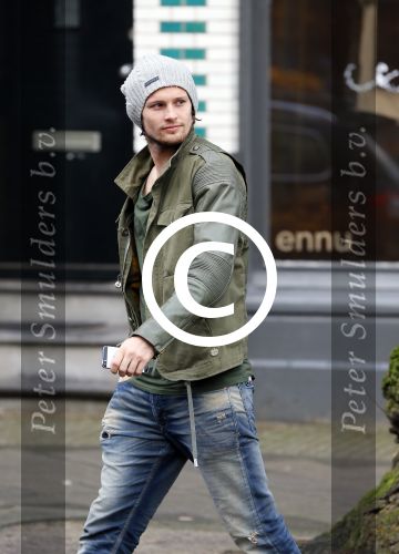 Amsterdam 13 januari 2014
Daley Blind met een vriend op de cornelis schuytstraat.