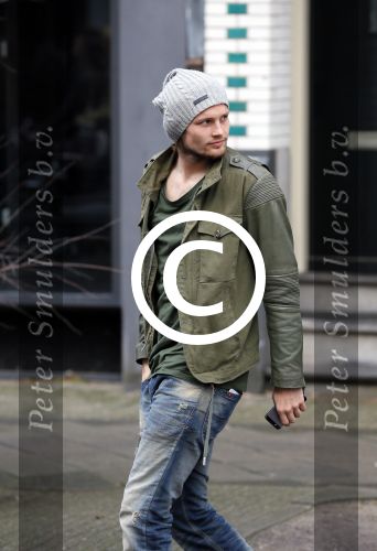 Amsterdam 13 januari 2014
Daley Blind met een vriend op de cornelis schuytstraat.