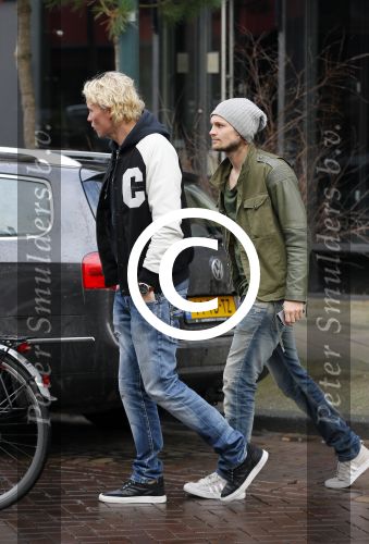 Amsterdam 13 januari 2014
Daley Blind met een vriend op de cornelis schuytstraat.