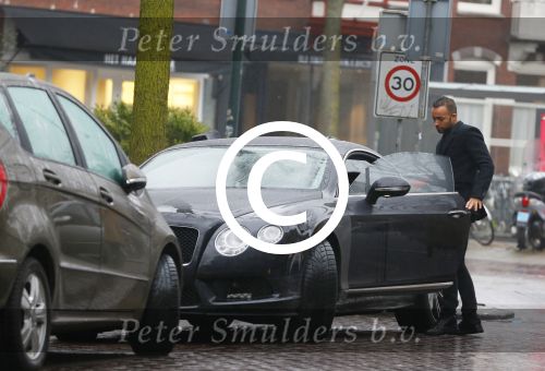 Amsterdam 21 januari 2014
Demy de Zeeuw met zijn nieuwe Bentley.