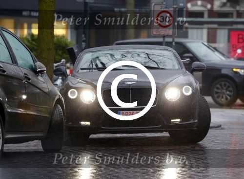 Amsterdam 21 januari 2014
Demy de Zeeuw met zijn nieuwe Bentley.