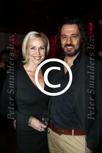 Uitgeest 20 januari 2014
Nieuwjaarsreceptie Henk Geels in Bob\'s saloon. Denise Boekhoff met man