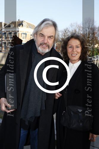 Haarlem 12 januari 2014
Premiere liefde half om half in schouwburg van Haarlem. Derek de Lint met vrouw