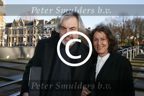 Haarlem 12 januari 2014
Premiere liefde half om half in schouwburg van Haarlem. Derek de Lint met vrouw