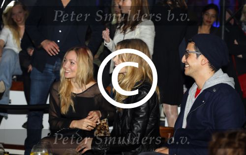Amsterdam 22 januari 2014
Doutzen Kroes met haar zus Renske bij modeshow Bjorn Borg.