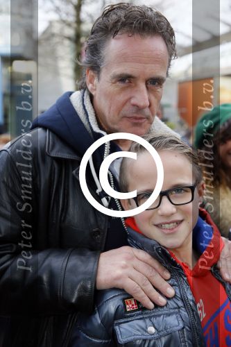 Amsterdam 8 januari 2013
Premiere Zapp films in pathe arena. Joep Sertons met zoon