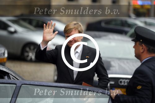 Amsterdam 15 januari 2014
Nieuwjaarsreceptie Koning Willem Alexander en Koningin Maxima in het paleis op de dam.