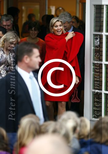 Haarlem 9 januari 2013
Koningin Maxima op bezoek bij de wilgenhoek school in haarlem.
Elk kind een instrument.
