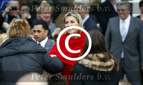 Haarlem 9 januari 2013
Koningin Maxima op bezoek bij de wilgenhoek school in haarlem.
Elk kind een instrument.
