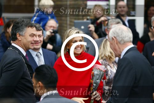 Haarlem 9 januari 2013
Koningin Maxima op bezoek bij de wilgenhoek school in haarlem. Burgemeester Bernt Schneiders 
Elk kind een instrument.