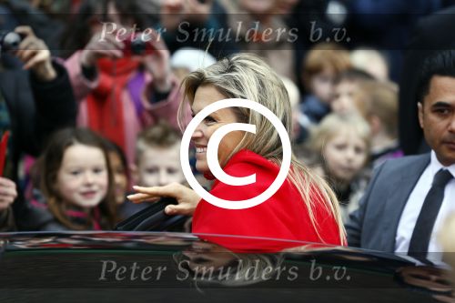 Haarlem 9 januari 2013
Koningin Maxima op bezoek bij de wilgenhoek school in haarlem.
Elk kind een instrument.