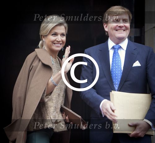 Amsterdam 14 januari 2014
Nieuwjarsreceptie Koning Willem Alexander en Koningin Maxima op het paleis op de dam.
