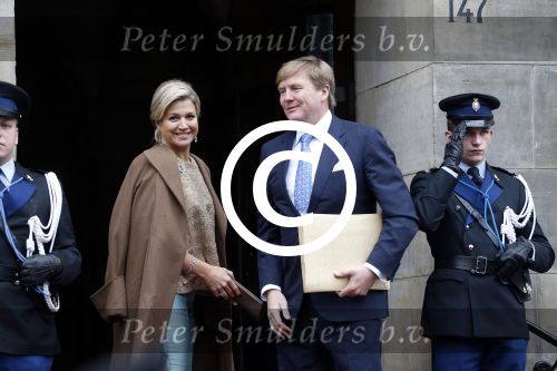 Amsterdam 14 januari 2014
Nieuwjarsreceptie Koning Willem Alexander en Koningin Maxima op het paleis op de dam.