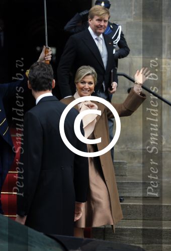 Amsterdam 15 januari 2014
Nieuwjaarsreceptie Koning Willem Alexander en Koningin Maxima in het paleis op de dam.