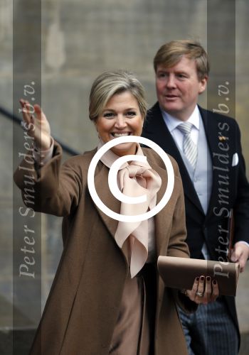 Amsterdam 15 januari 2014
Nieuwjaarsreceptie Koning Willem Alexander en Koningin Maxima in het paleis op de dam.