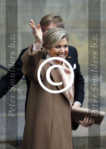 Amsterdam 15 januari 2014
Nieuwjaarsreceptie Koning Willem Alexander en Koningin Maxima in het paleis op de dam.