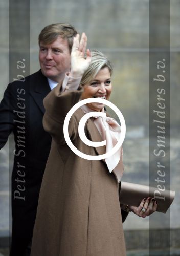 Amsterdam 15 januari 2014
Nieuwjaarsreceptie Koning Willem Alexander en Koningin Maxima in het paleis op de dam.
