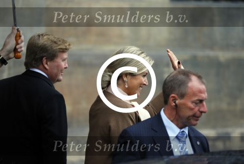 Amsterdam 15 januari 2014
Nieuwjaarsreceptie Koning Willem Alexander en Koningin Maxima in het paleis op de dam.