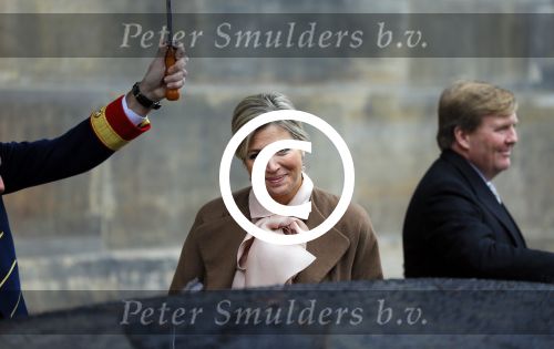 Amsterdam 15 januari 2014
Nieuwjaarsreceptie Koning Willem Alexander en Koningin Maxima in het paleis op de dam.