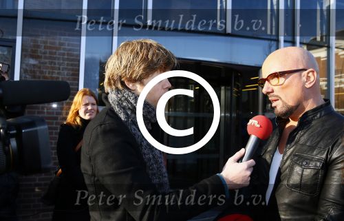 Haarlem 12 januari 2014
Premiere liefde half om half in schouwburg van Haarlem. Lex Uiting interviewt Maik de Boer