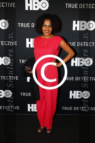 Amsterdam 13 januari 2013
Premiere True detective van HBO. Manoushka Zeegelaar Breeveld met een vriendin