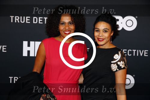 Amsterdam 13 januari 2013
Premiere True detective van HBO. Manoushka Zeegelaar Breeveld met een vriendin
