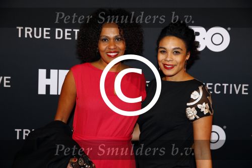 Amsterdam 13 januari 2013
Premiere True detective van HBO. Manoushka Zeegelaar Breeveld met een vriendin