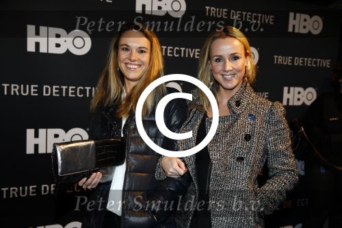 Amsterdam 13 januari 2013
Premiere True detective van HBO. Marielle v Essen met een vriendin