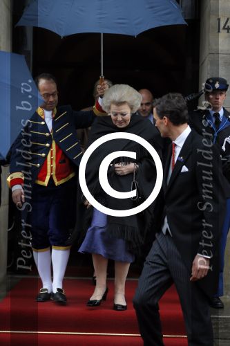Amsterdam 15 januari 2014
Nieuwjaarsreceptie Koning Willem Alexander en Koningin Maxima in het paleis op de dam. Prinses Beatrix