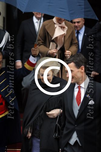 Amsterdam 15 januari 2014
Nieuwjaarsreceptie Koning Willem Alexander en Koningin Maxima in het paleis op de dam. Prinses Beatrix
