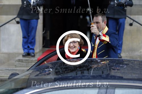 Amsterdam 15 januari 2014
Nieuwjaarsreceptie Koning Willem Alexander en Koningin Maxima in het paleis op de dam. Prinses Margriet