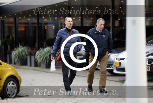Amsterdam 10 januari 2014
Raoul Heertje met een kennis.