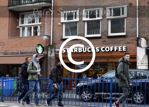 Amsterdam 9 januari 2013
Starbucks coffee op de beethovenstraat.