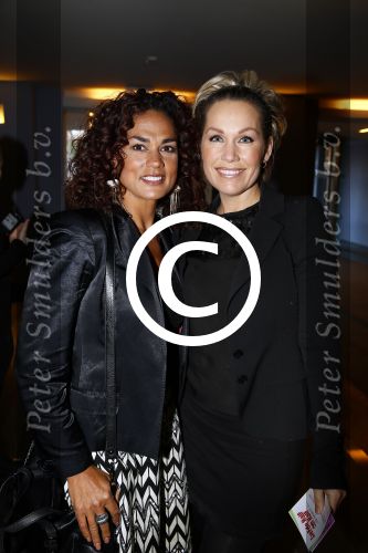Haarlem 12 januari 2014
Premiere liefde half om half in schouwburg van Haarlem. Tanja Jess met Chimene v Oosterhout
