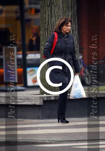 Amsterdam 23 januari 2015
Astrid Joosten doet boodschappen op de beethovenstraat